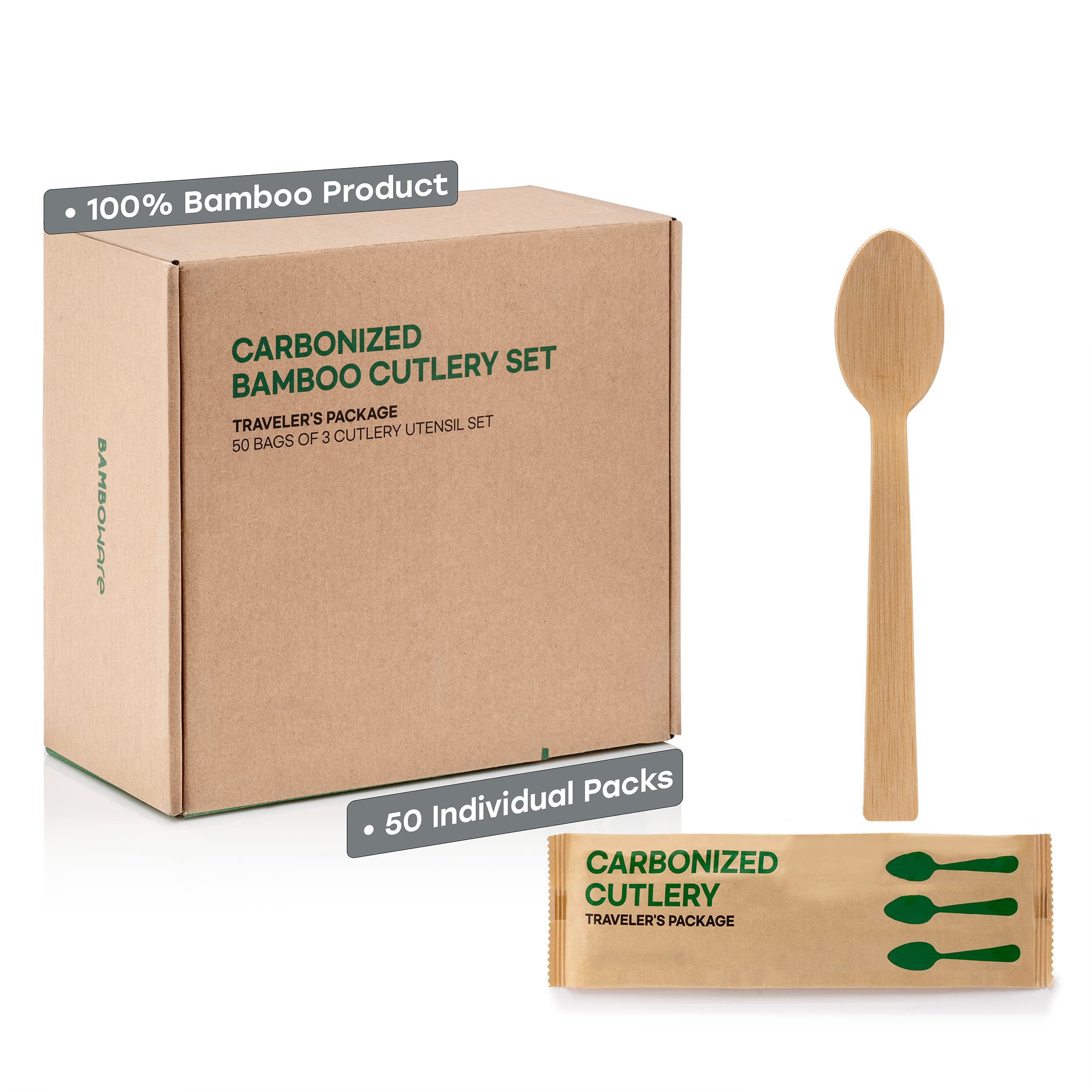 Compostable Bamboo Spoon
