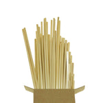 Compostable  Wrapped Bamboo Straws