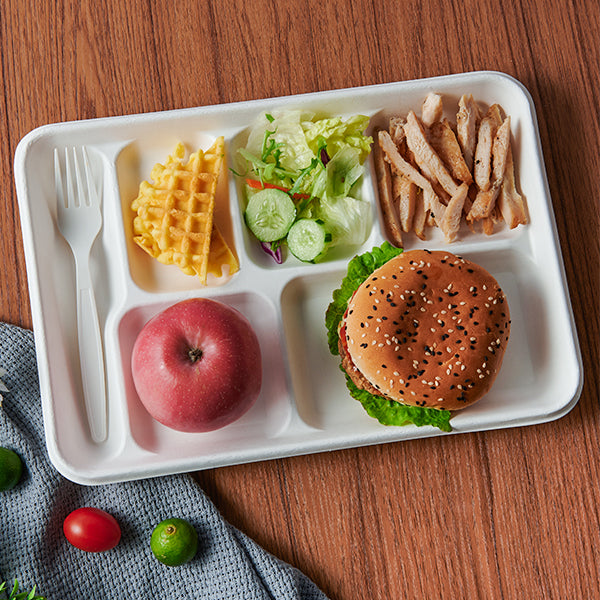 Compostable Lunch Trays For Schools