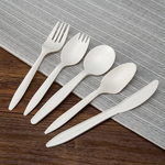 Compostable CPLA Cutlery For Hot Food