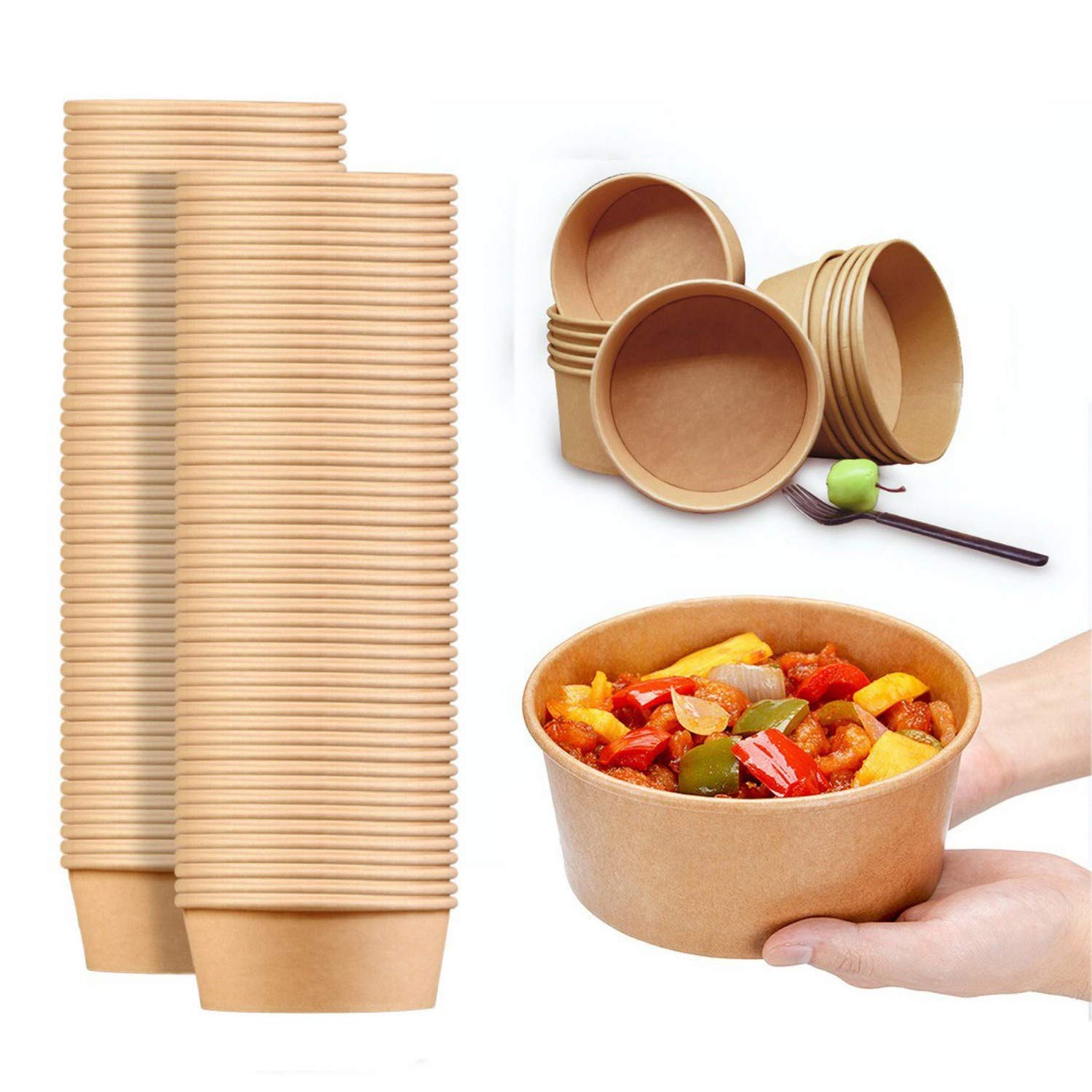Custom Eco Friendly Microwave Hot Food Containers Bulk