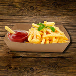 Biodegradable Fast Food Paper Fry Trays