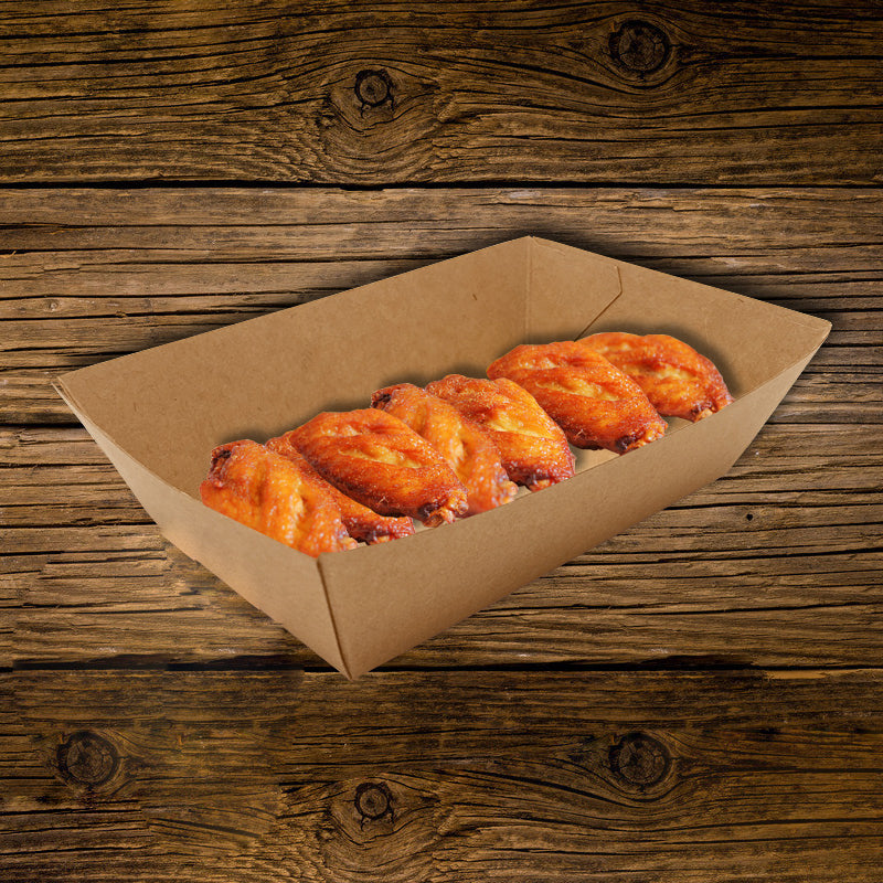 Biodegradable Fast Food Paper Fry Trays