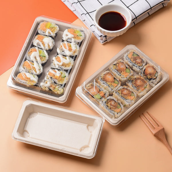 Compostable Sushi Trays