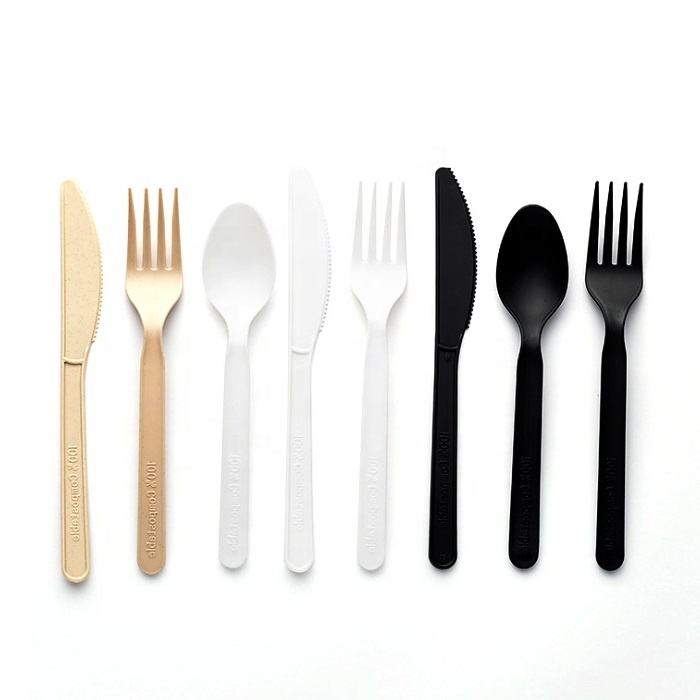 Compostable CPLA Cutlery For Hot Food
